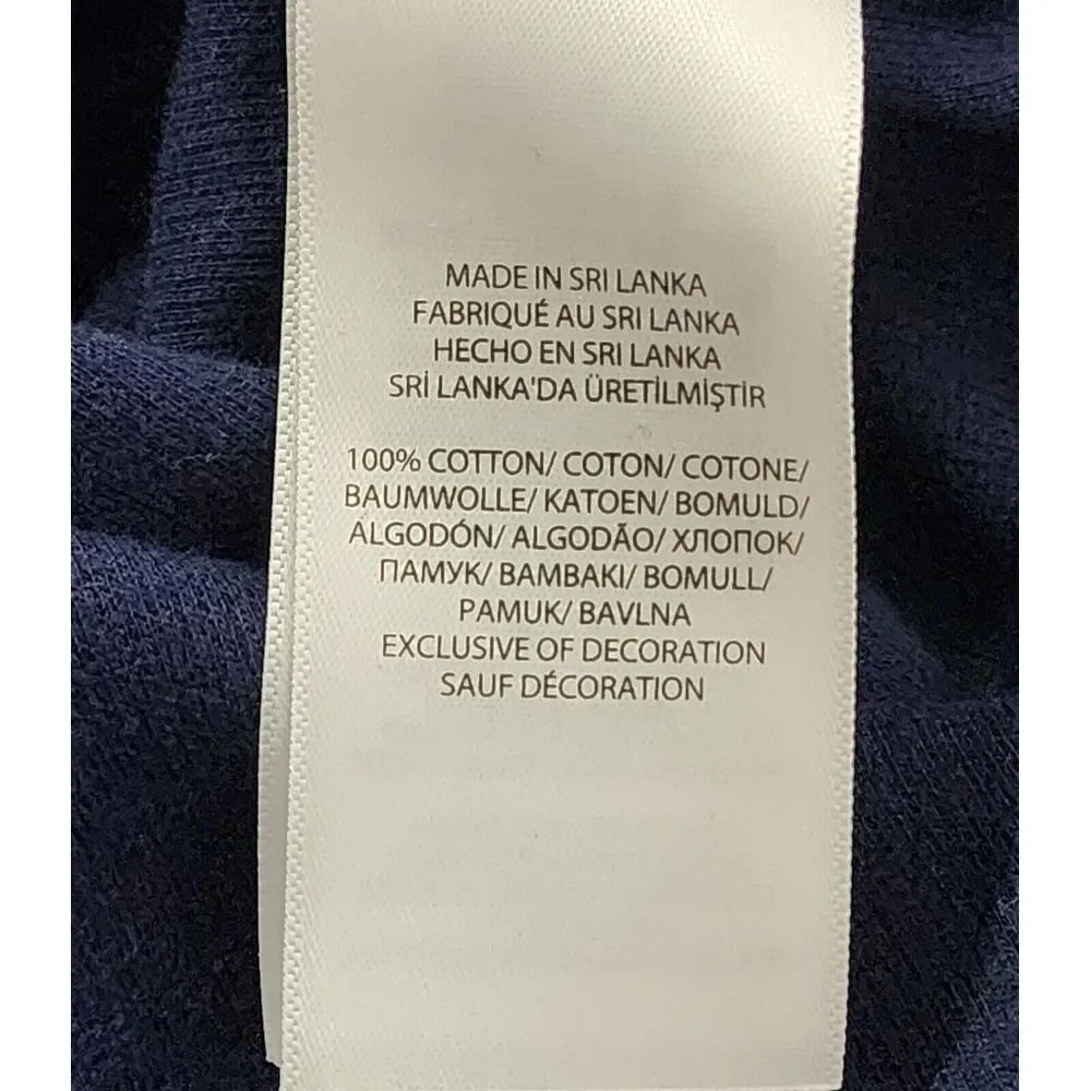 Polo Ralph Lauren Mens Size XL Estate Rib Blue Long‎ Sleeve 1/4 Zip Pullover